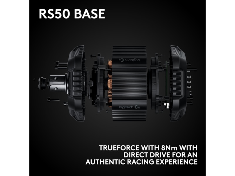 Logitech G RS50 Playstation/PC Ratt och pedaler