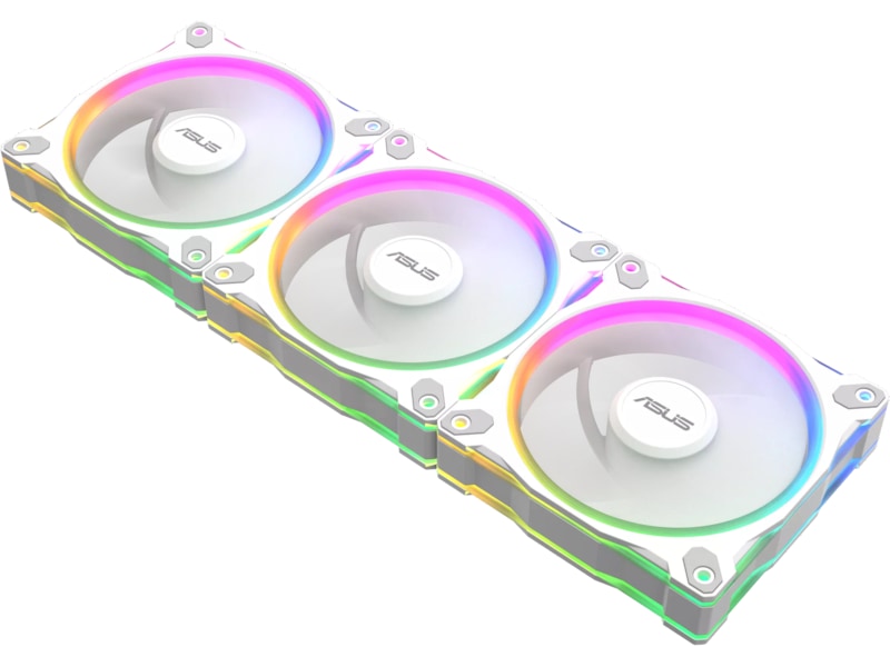 Asus Prime MR120 ARGB Fläkt Reverse 3pk (vit) Fläkt