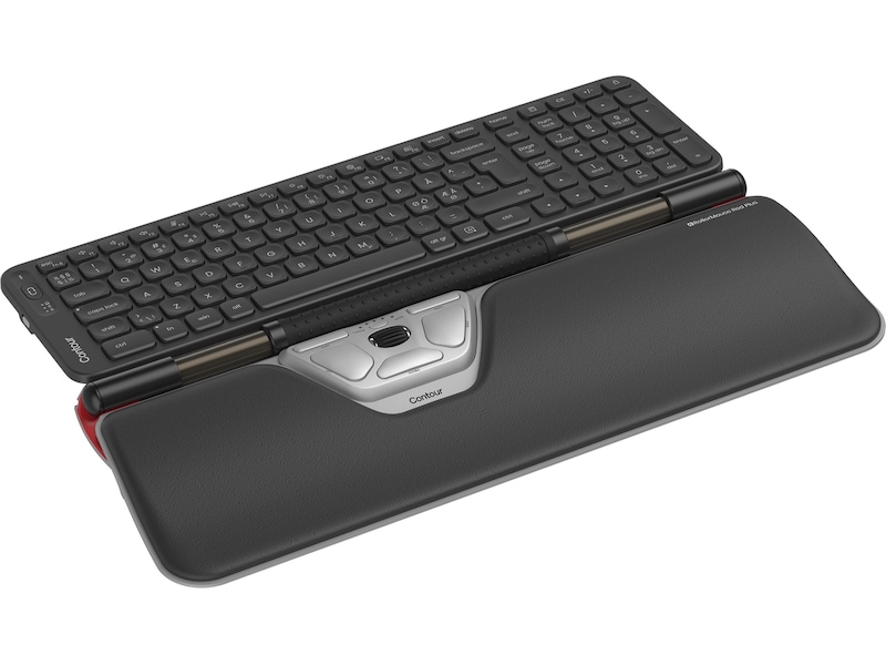 Contour Balance Mid-Size Rollermouse Red Combo Trådlös Ergonomi