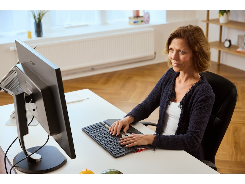 Contour Balance Mid-Size Rollermouse Red Combo Trådlös Ergonomi