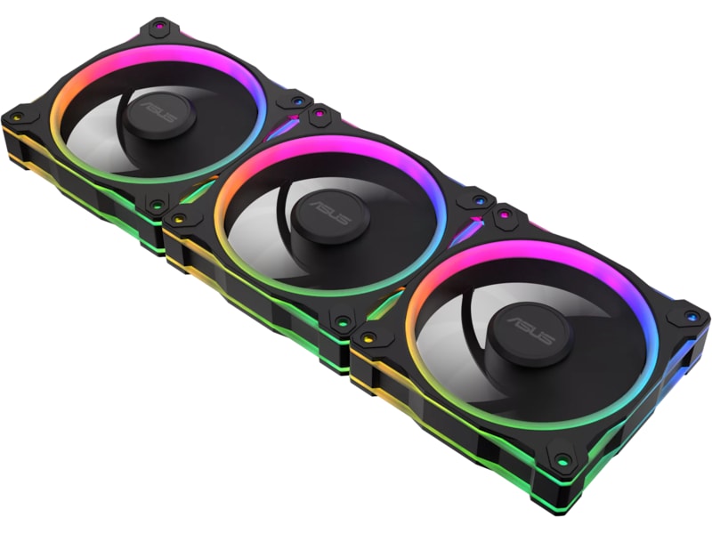 Asus Prime MR120 ARGB Fläkt Reverse 3pk (svart) Fläkt