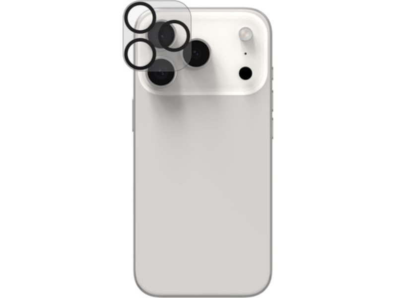InvisibleShield Glass Elite iPhone 17 Pro/Pro Max Linsskydd (svart) Skärmskydd mobiltelefon