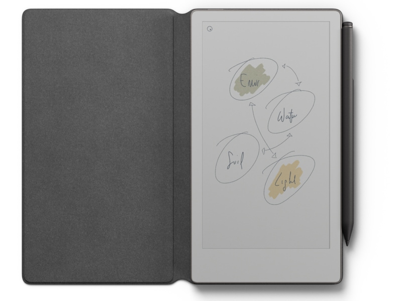 reMarkable Paper Pro Move 7.3" inkl. Marker Plus & Book Folio (basalt) Digitala anteckningsblock