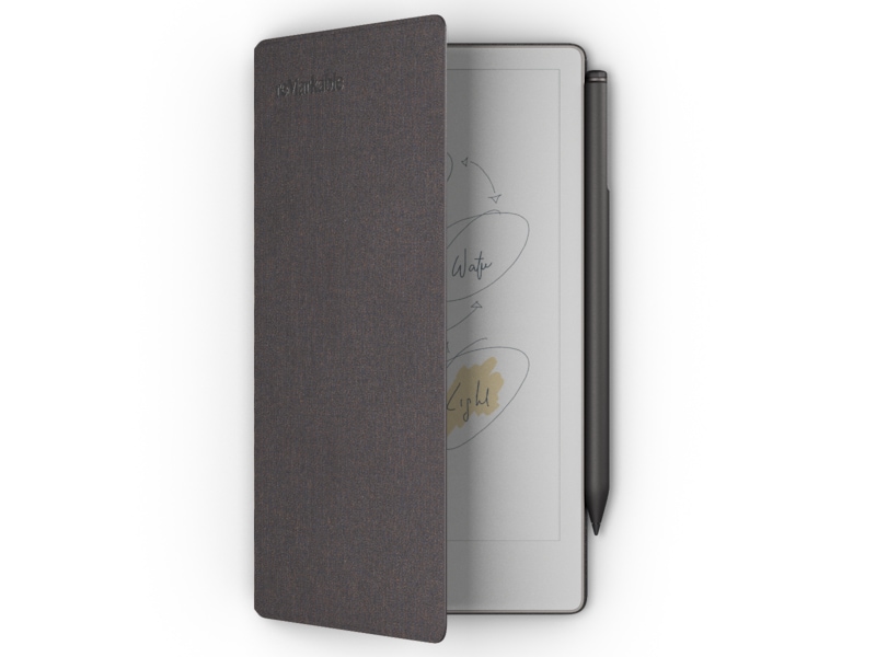 reMarkable Paper Pro Move 7.3" inkl. Marker Plus & Book Folio (basalt) Digitala anteckningsblock