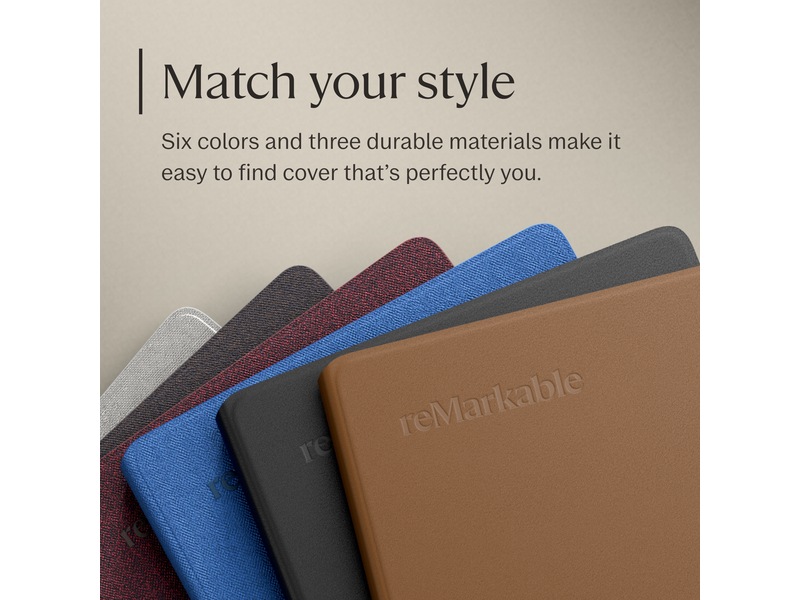 reMarkable Paper Pro Move Book Folio (kobolt) Tillbehör till digitala anteckningsblock