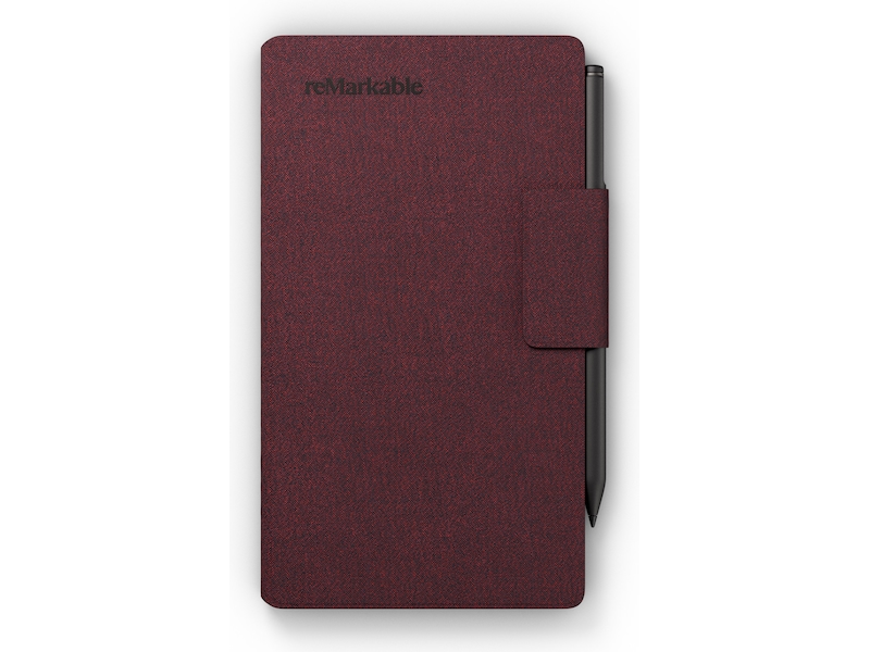 reMarkable Paper Pro Move Book Folio (burgundy) Tillbehör till digitala anteckningsblock