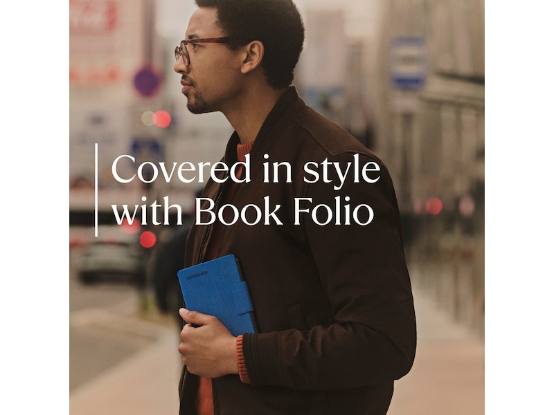 reMarkable Paper Pro 7.3" inkl. Marker Plus & Book Folio (svart skinn) Digitala anteckningsblock