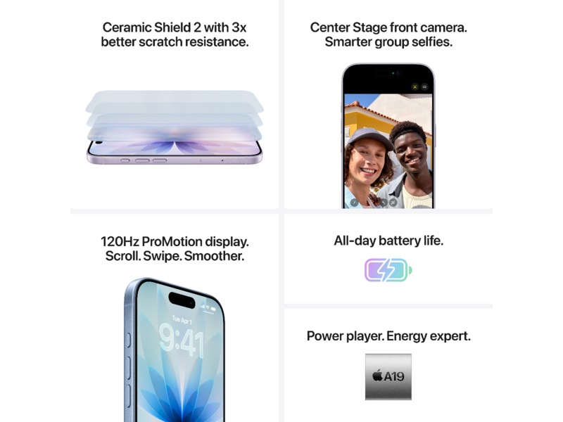 iPhone 17 512GB (svart) Mobiltelefoner