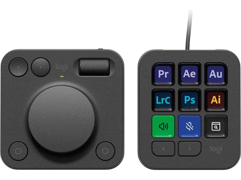 Logitech MX Creative Console (svart) Tangentbord