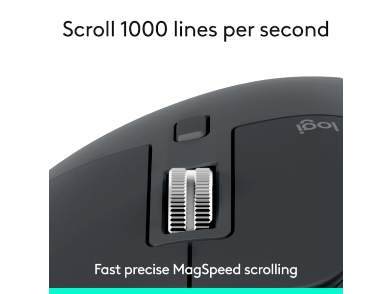 Logitech MX Master 3S Trådlös Mus Mus