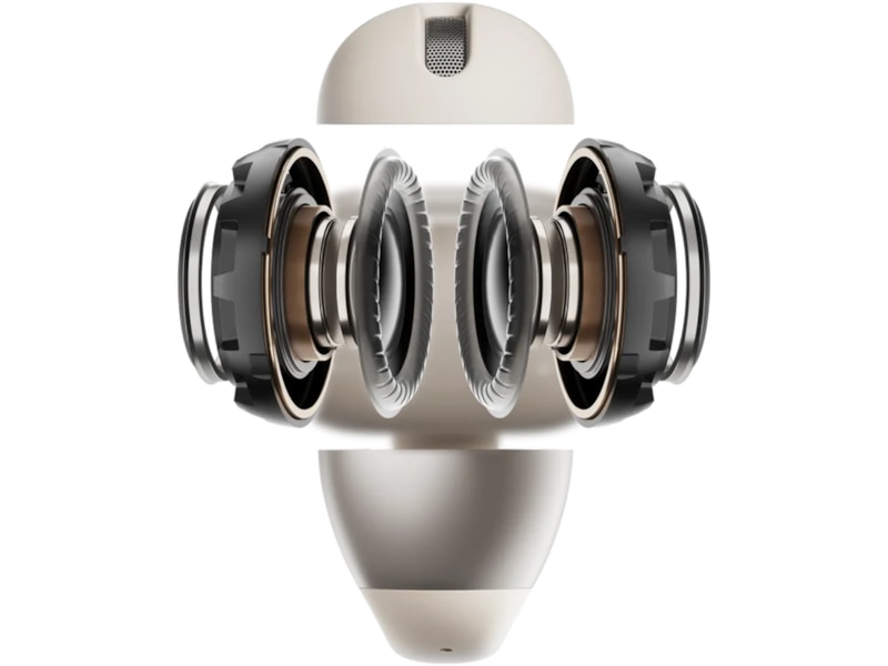 SHOKZ OpenDots Trådlösa öppna hörlurar, half In-Ear (grå) In-ear hörlurar