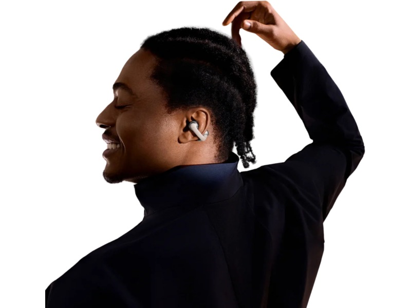 SHOKZ OpenDots Trådlösa öppna hörlurar, half In-Ear (grå) In-ear hörlurar