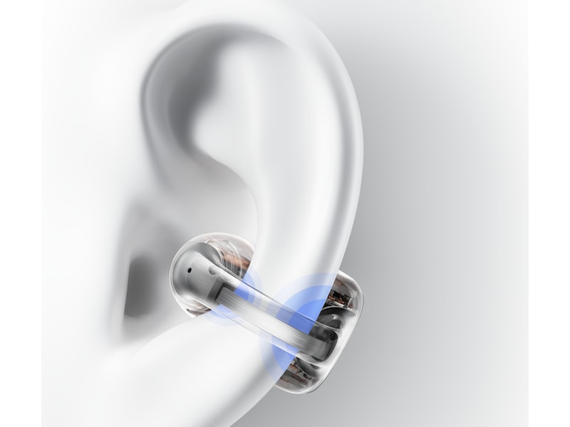 SHOKZ OpenDots Trådlösa öppna hörlurar, half In-Ear (grå) In-ear hörlurar