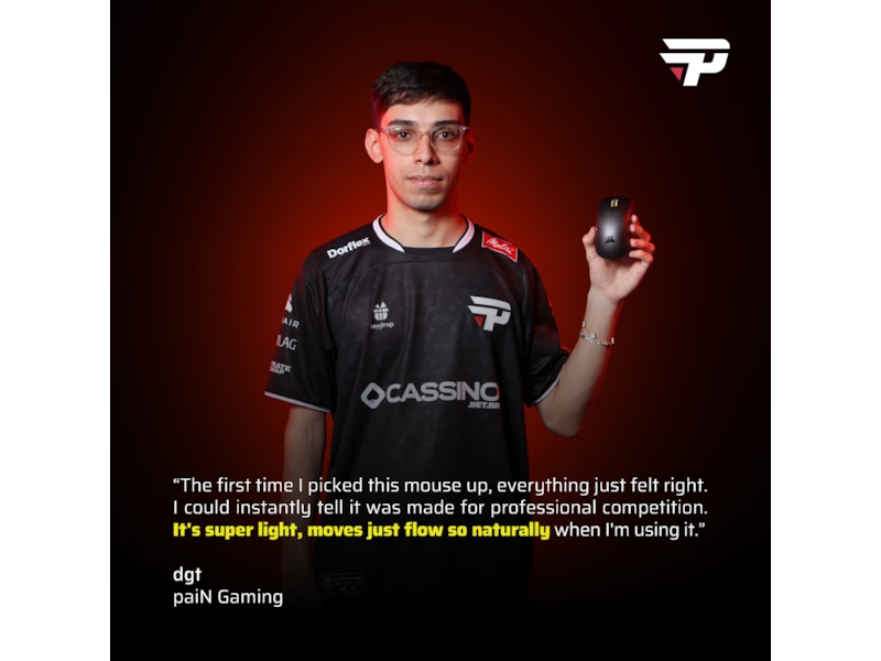 Corsair Sabre v2 Pro Ultralight Trådlös Gaming Mus (vit) Gamingmus