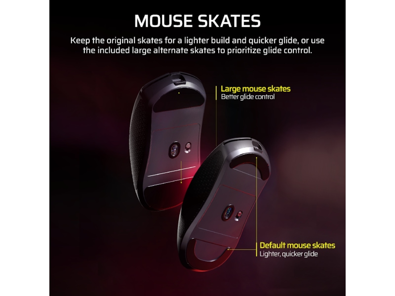 Corsair Sabre v2 Pro Ultralight Trådlös Gaming Mus (vit) Gamingmus