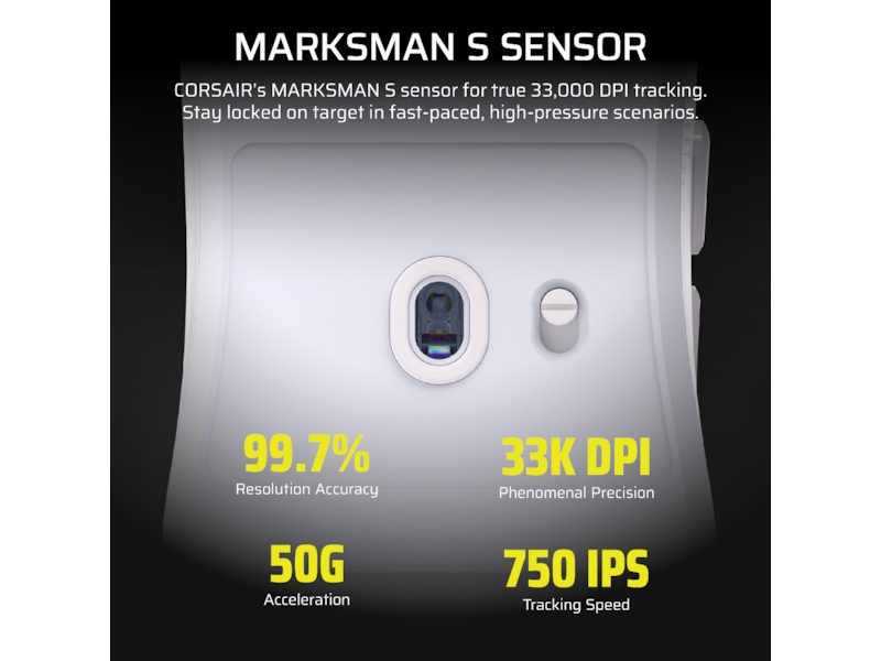 Corsair Sabre v2 Pro Ultralight Trådlös Gaming Mus (svart) Gamingmus