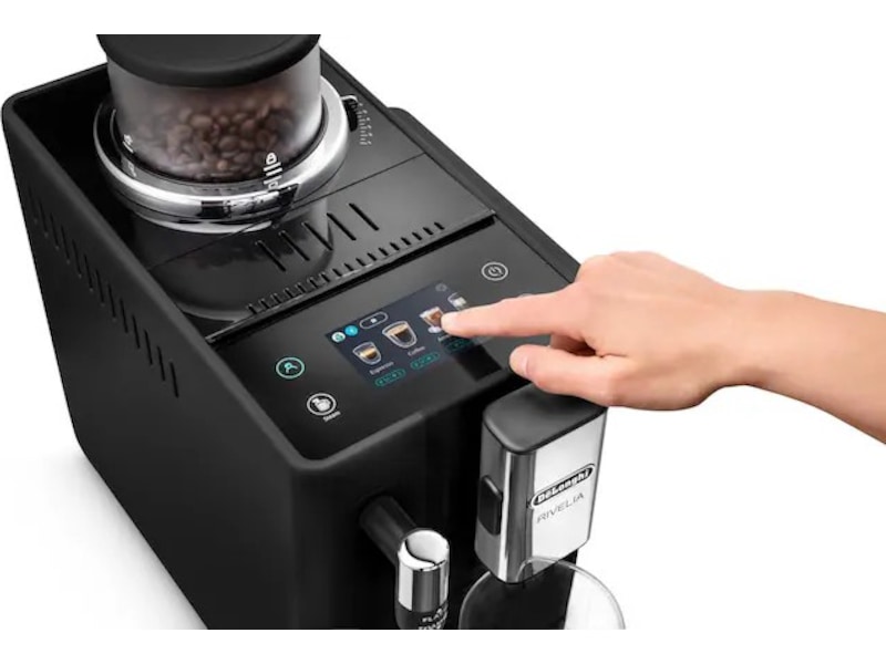 DeLonghi Rivelia EXAM440.35.B automatisk kaffemaskin -B-Grade Demo hem & hushåll