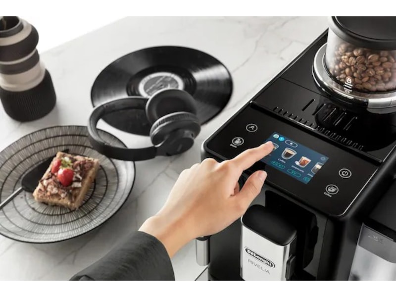 DeLonghi Rivelia EXAM440.35.B automatisk kaffemaskin -B-Grade Demo hem & hushåll
