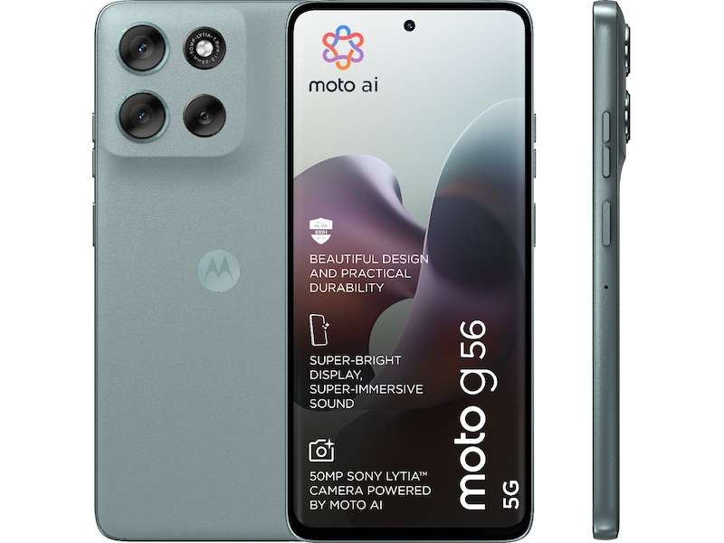 Motorola G56 256GB (gray mist) Mobiltelefoner