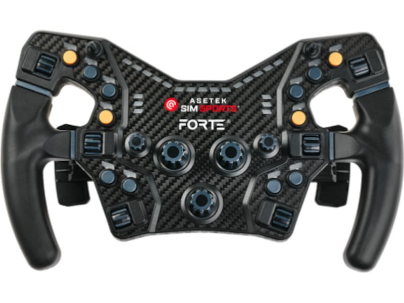 Asetek Forte Formula Steering Wheel Ratt och pedaler