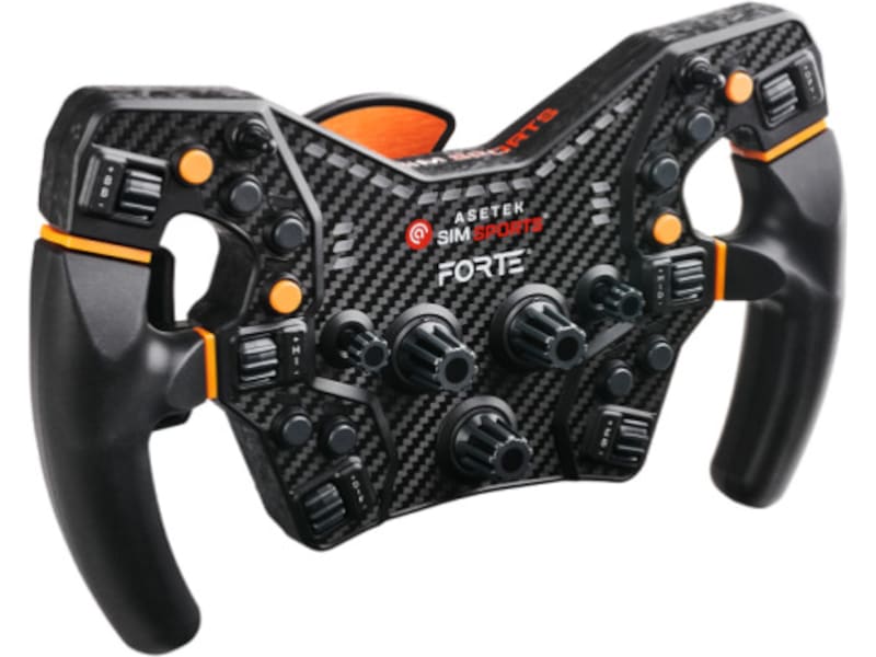 Asetek Forte Formula Steering Wheel Ratt och pedaler