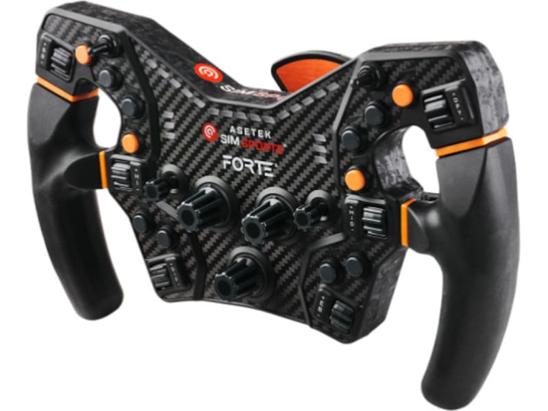Asetek Forte Formula Steering Wheel Ratt och pedaler