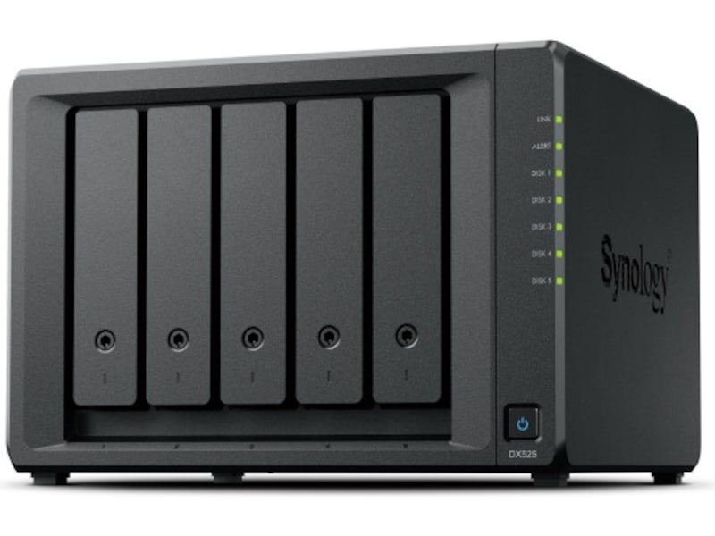 Synology DX525 5-Bay expansionsenhet till 25-serien NAS Nätverkslagring (NAS)
