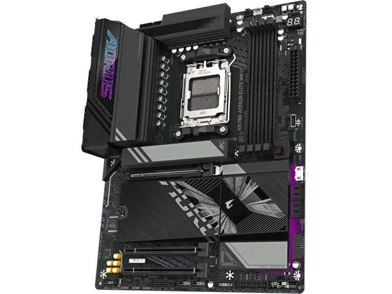 GIGABYTE X870E AORUS ELITE Moderkort -B-Grade Demo moderkort