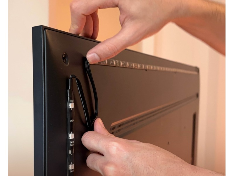 WiZ HDMI-synkbox med TV-ljusremsa (75"-85") -B-Grade Demo hem & hushåll