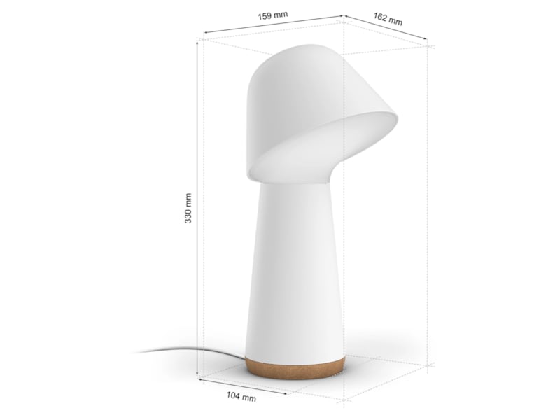 Philips Hue White & Color Ambiance Twilight sänglampa (vit) -B-Grade Demo hem & hushåll