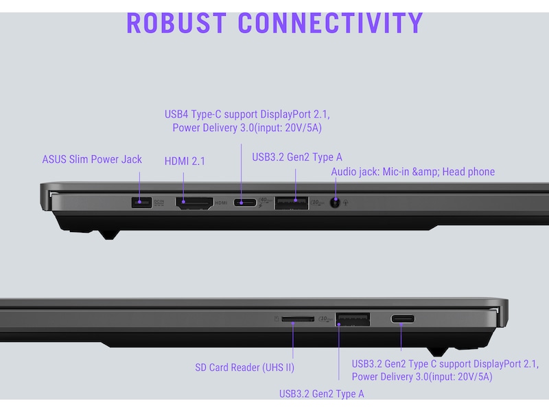 ASUS ROG Zephyrus G14 14" 3K OLED -B-Grade Demo bärbara datorer