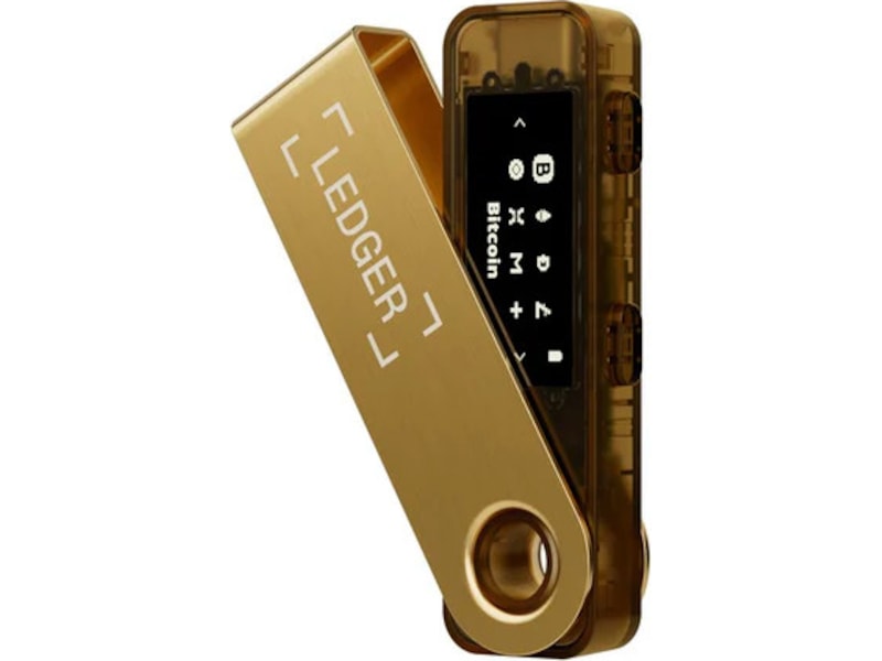 Ledger Nano S Plus Crypto Hardware Wallet (Gold) Krypto