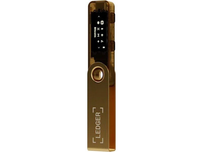 Ledger Nano S Plus Crypto Hardware Wallet (Gold) Krypto