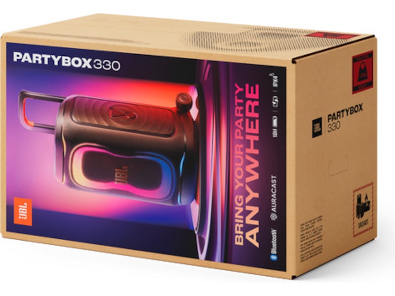JBL PartyBox 330 (svart) Trådlös / Bluetooth högtalare