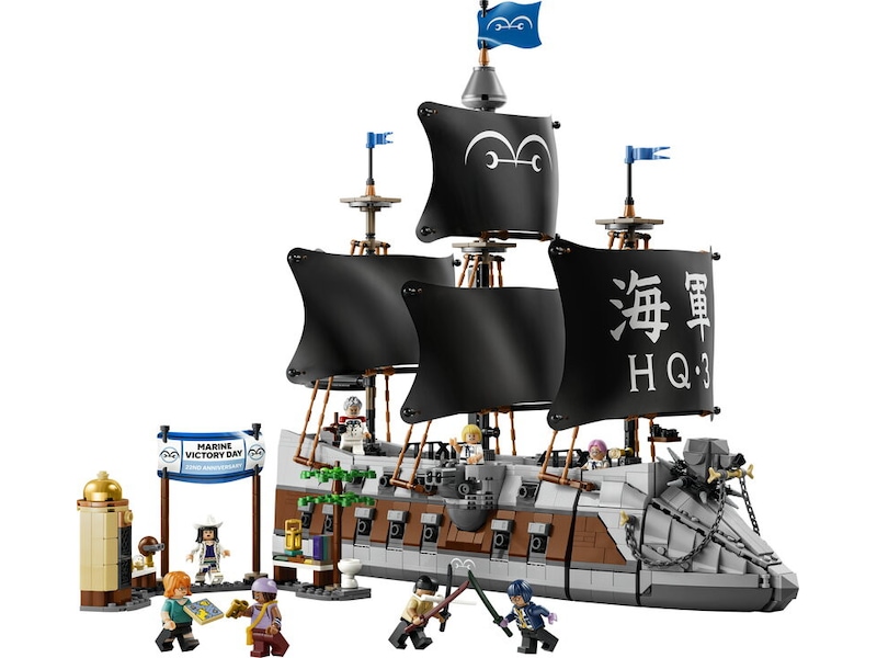 LEGO One Piece Garps Marinfartyg 75646 