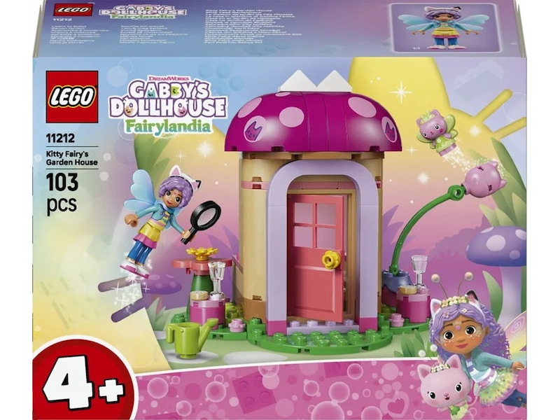 LEGO Gabby's Dollhouse Kattälvans trädgårdshus 11212 