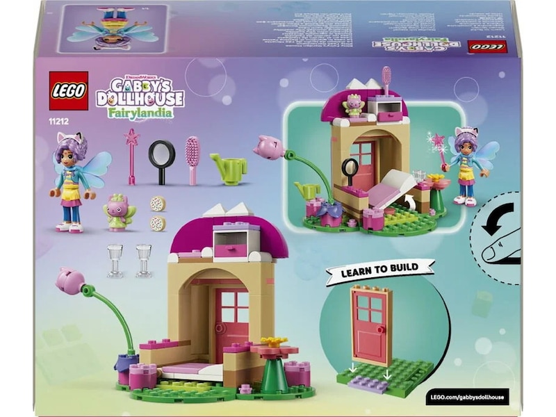 LEGO Gabby's Dollhouse Kattälvans trädgårdshus 11212 