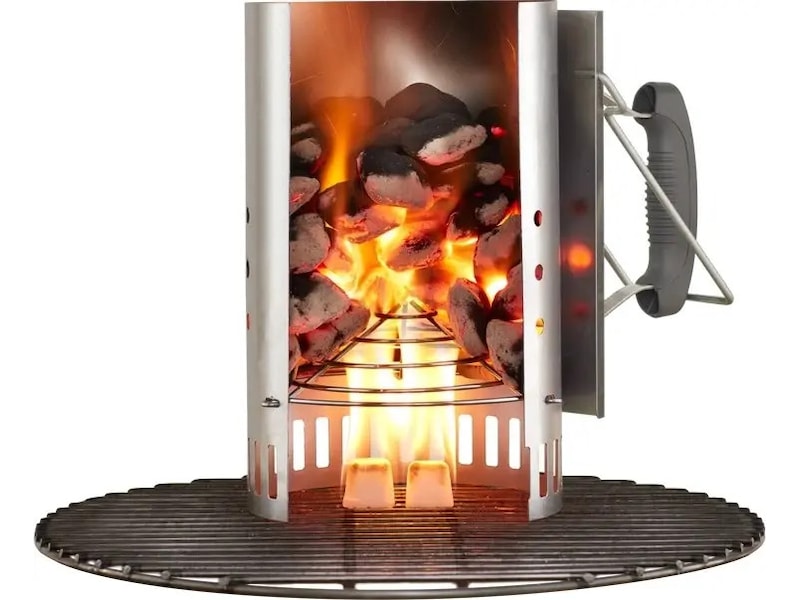 Weber Chimney Starter för Kol Grillverktyg och tillbehörssats