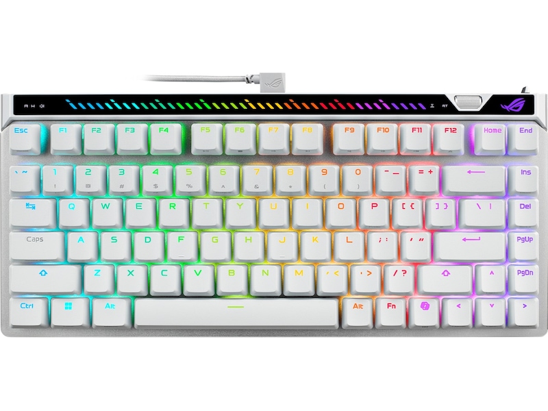 Asus ROG Falchion Ace 75 HE Gamingtangentbord (vit) Gamingtangentbord