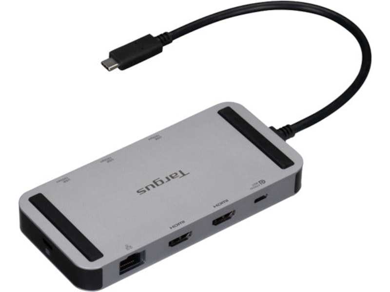 Targus USB4 140W Dual Video Mobile Dock (silver) Dockningsstation och USB-hub
