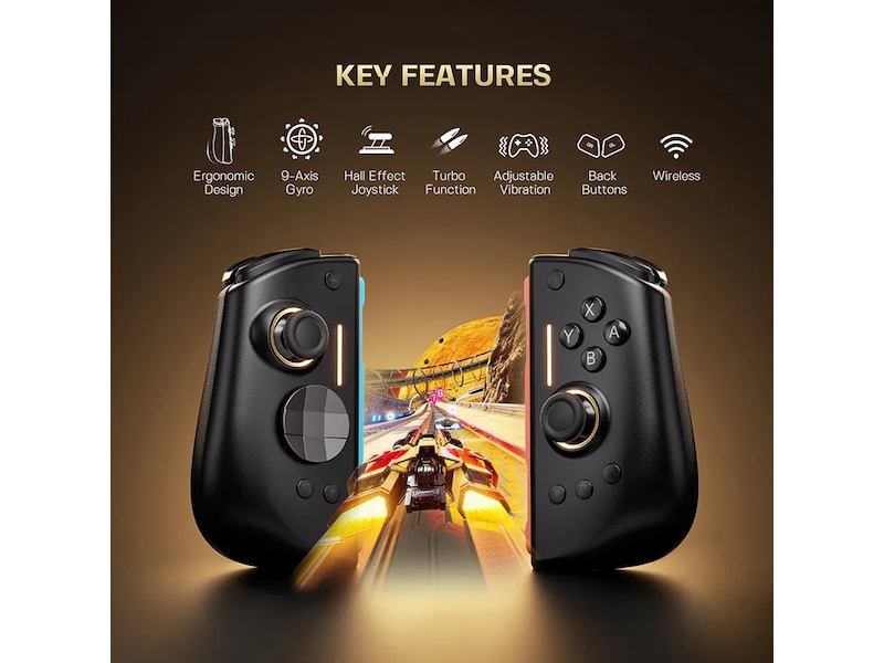 NYXI Hyperion 3 Hall-Effect Joy-Pad Tillbehör till spelkonsoler