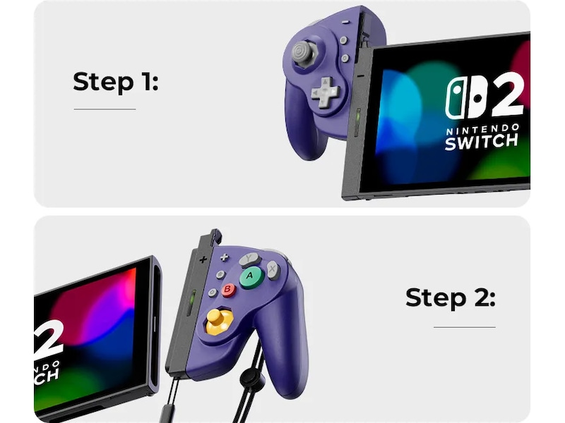 NYXI Joy-Con Switch 2 Adapter Tillbehör till spelkonsoler
