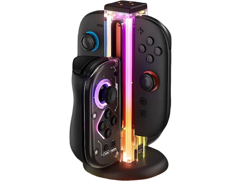 NYXI Zeus Nintendo Switch 1 & 2 laddstation Tillbehör till spelkonsoler