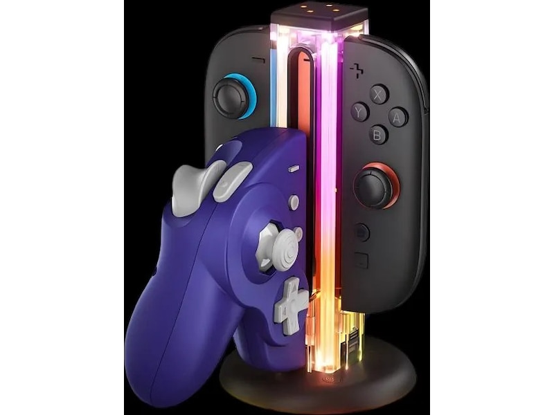NYXI Zeus Nintendo Switch 1 & 2 laddstation Tillbehör till spelkonsoler