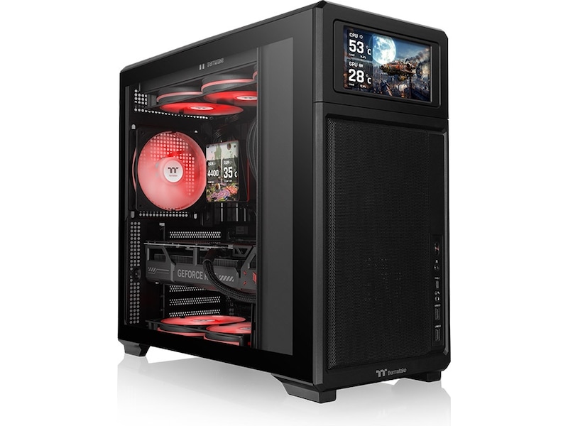Thermaltake TR300 TG Mid Tower (svart) Midi tower