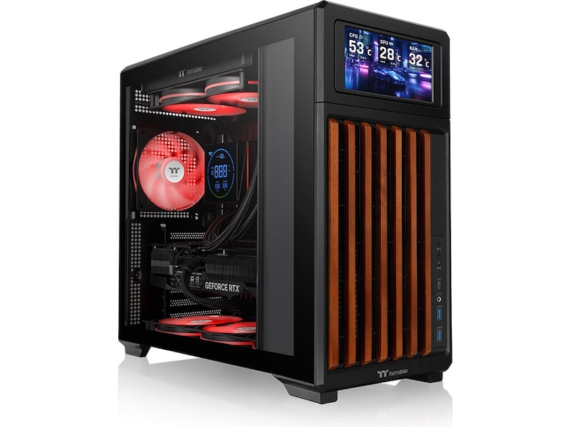 Thermaltake TR300 WS Mid Tower (svart) Midi tower
