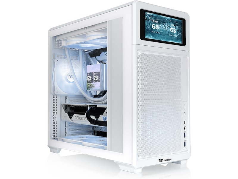 Thermaltake TR300 TG Mid Tower (vit) Midi tower