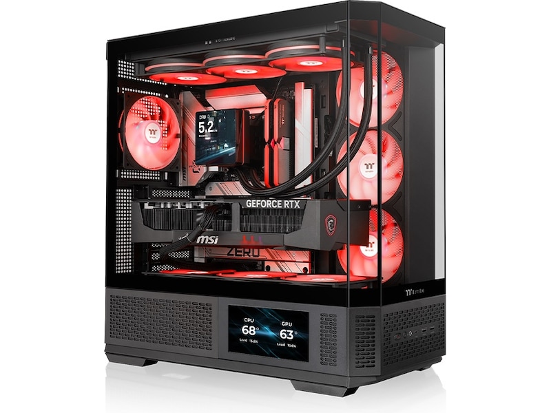Thermaltake View 370 TG ARGB Mid Tower (svart) Midi tower