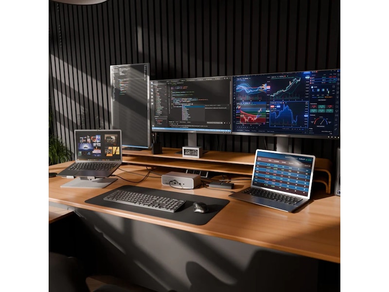 Targus Thunderbolt™ 5 Triple Video 8K Dock med 140W EPR Dockningsstation och USB-hub