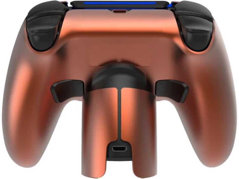 Deltaco Trådlös Kontroller (PS5) - Metallic (Orange Copper) Tillbehör till spelkonsoler
